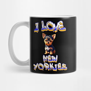 I Love New Yorkies Mug